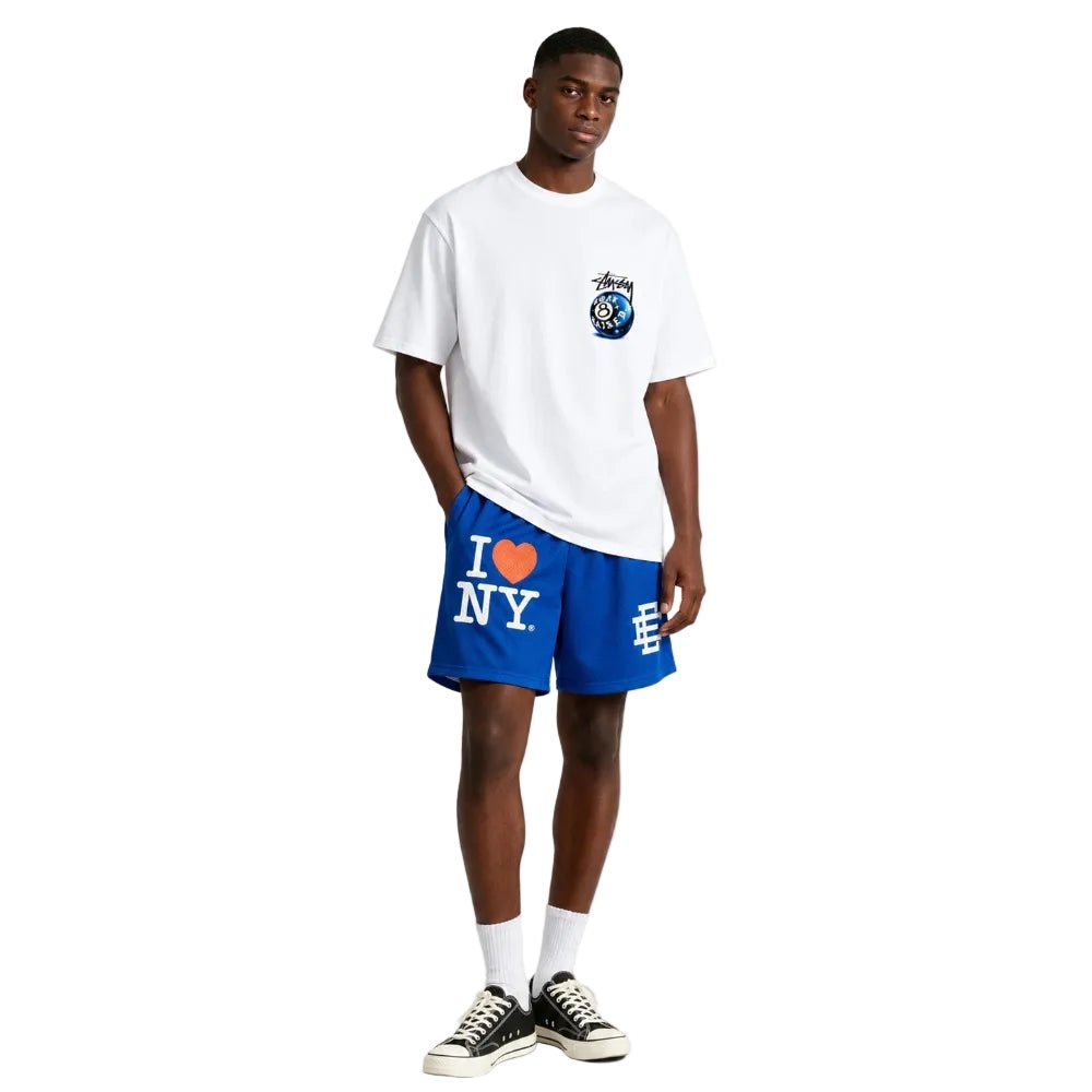 Eric Emanuel EE I Love New York Short  Royal Blue White