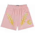 Eric Emanuel EE Short Rose Quartz/Yellow Bolt