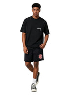 Eric Emanuel Men's Glitter Valentine's Basic Shorts Black