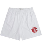 Eric Emanuel Men's Glitter Valentine's Basic Shorts White