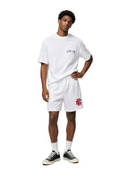 Eric Emanuel Men's Glitter Valentine's Basic Shorts White