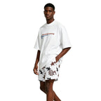 Eric Emanuel x BAPE EE Basic Core Short Cream Brown Navy