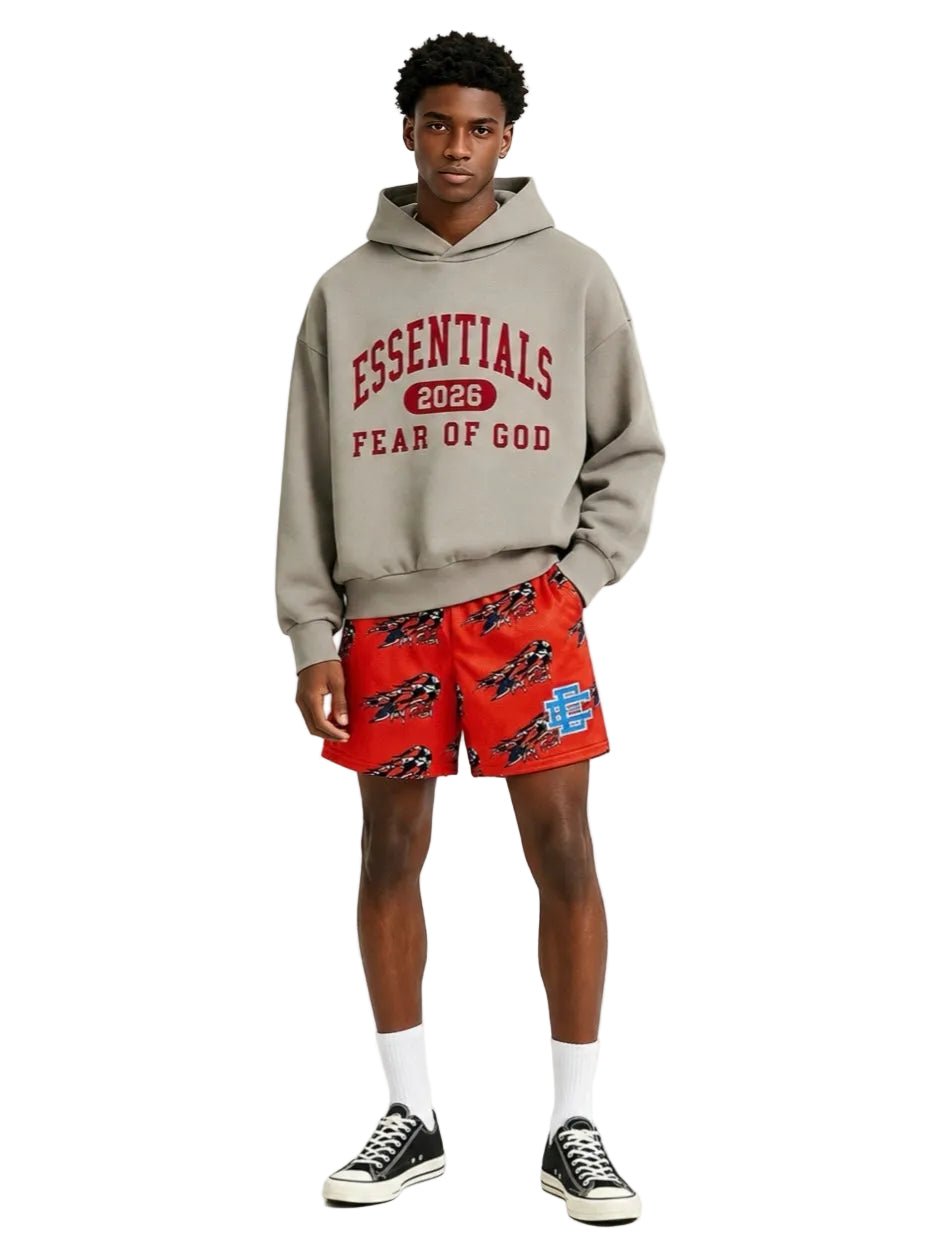 Eric Emanuel x Matty Boy EE Basic Core Short Red