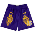 Eric Emanuel x Warren Lotas Short Purple Yellow