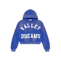 Vale Forever Classico Zip Up Hoodie Sapphire