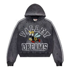 Vale Forever Anthem Pullover Hoodie Black Mono