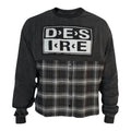 Bottega Desires Hybrid Flannel Longsleeve T-Shirt
