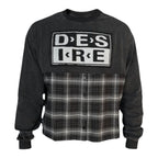 Bottega Desires Hybrid Flannel Longsleeve T-Shirt