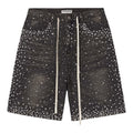Vale Forever Rainstorm Mid Jorts Black
