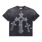 Vale Forever Pierced T-Shirt Black