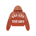 Vale Forever Classico Zip Up Hoodie Orange