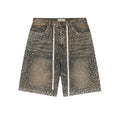 Vale Forever Rainstorm Mid Jorts Mid Wash