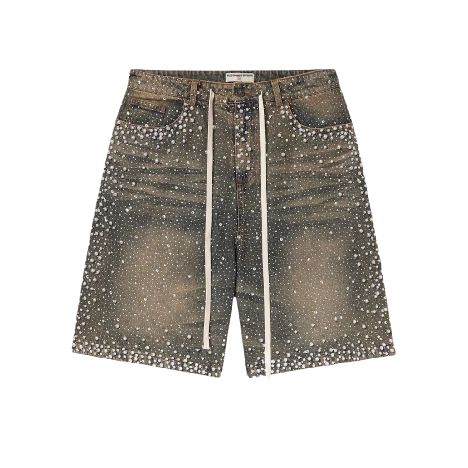 Vale Forever Rainstorm Mid Jorts Mid Wash