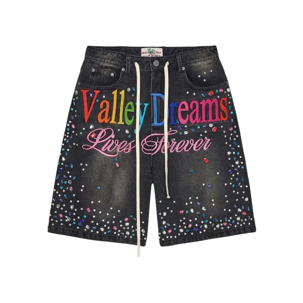Vale Forever Ice Cream Jorts Black