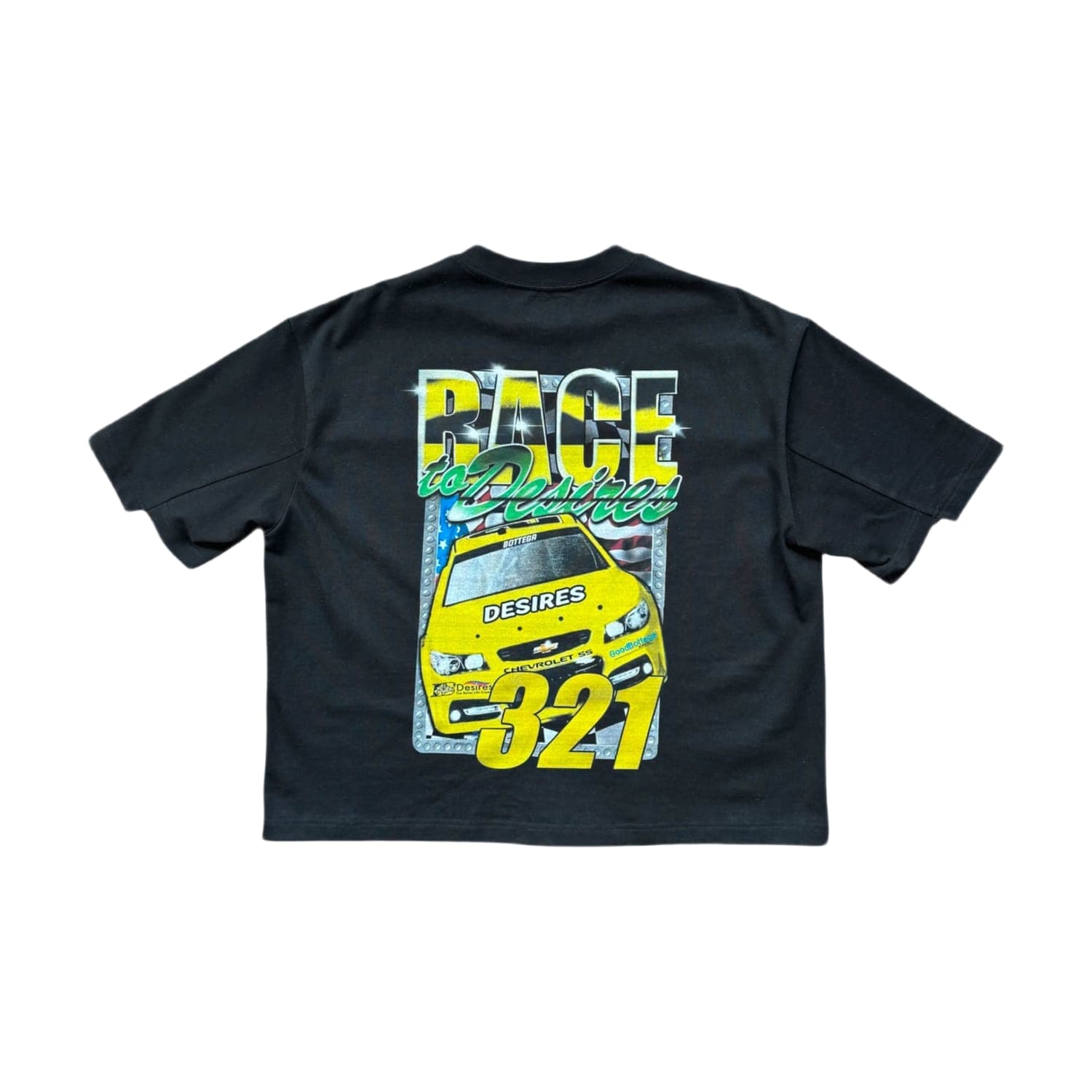 Bottega Desires Race T-Shirt Black