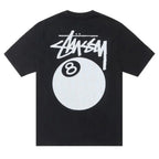Stussy 8 Ball Pigment Dyed Tee Black