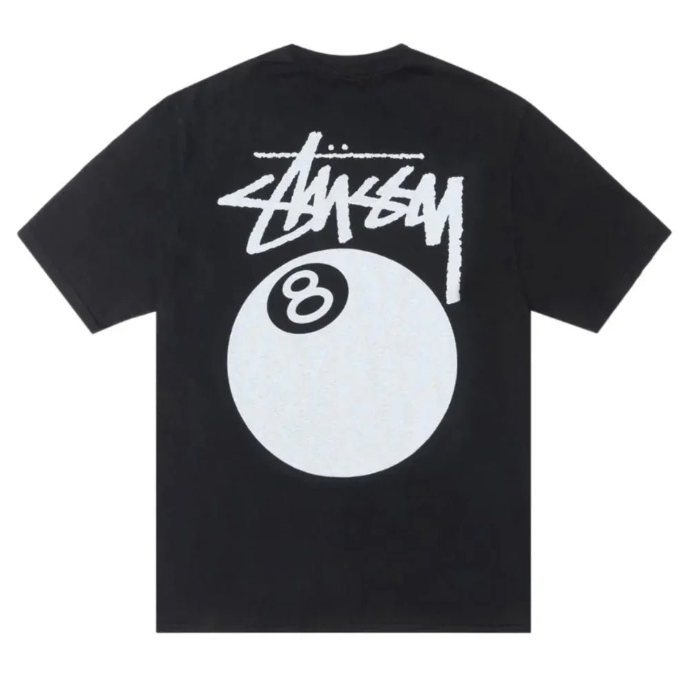 Stussy 8 Ball Pigment Dyed Tee Black