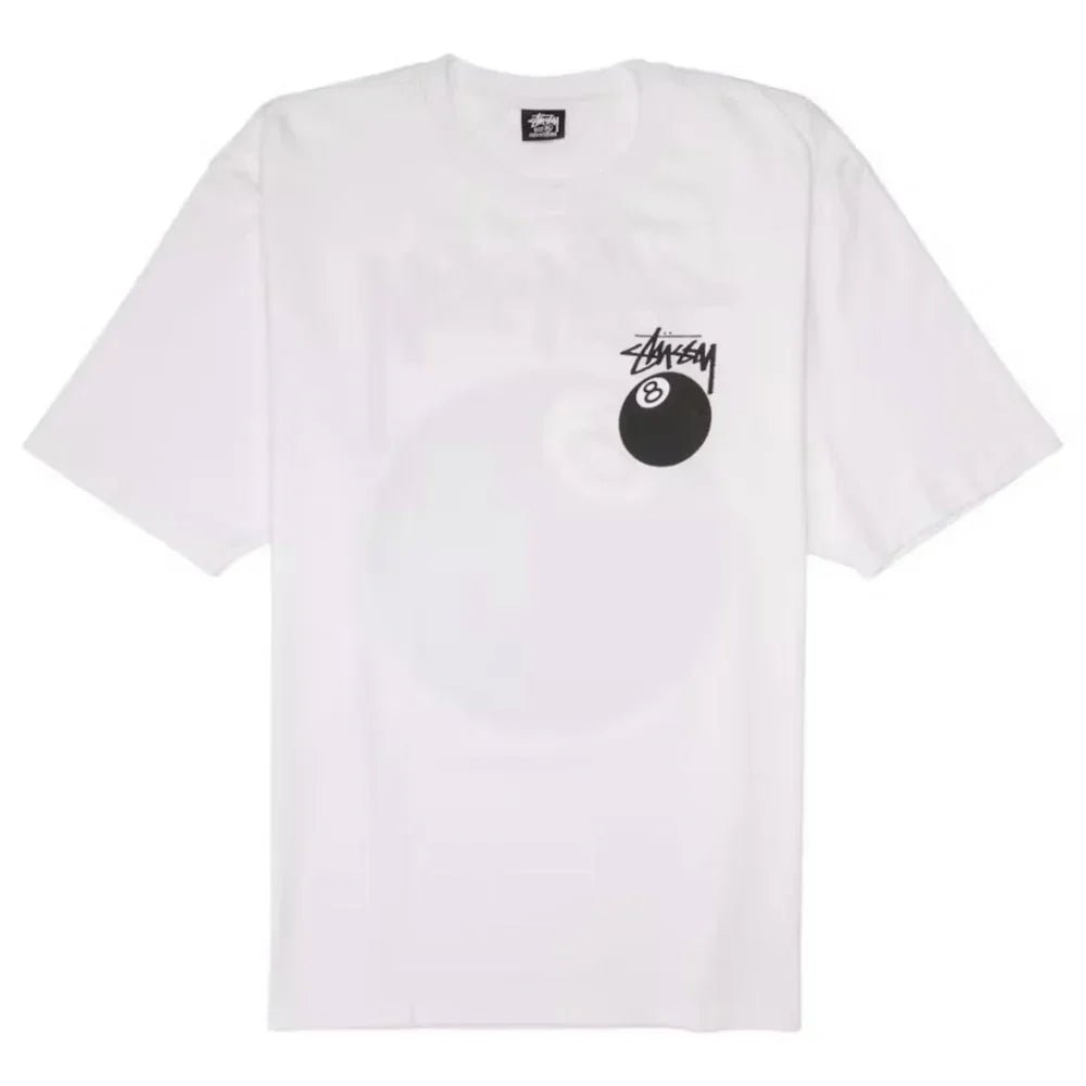 Stussy 8 Ball Tee White