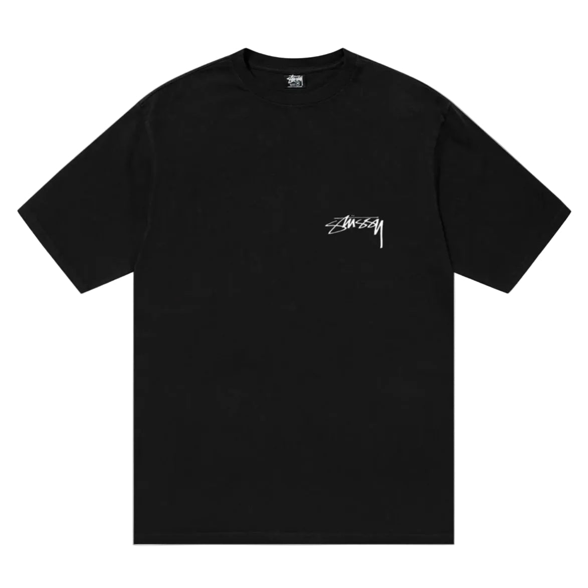 Stussy Arachnid Pigment Dyed Tee Black
