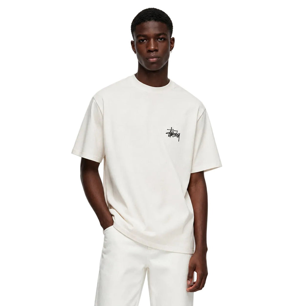 Stussy Basic Pigment Dyed TShirt Natural