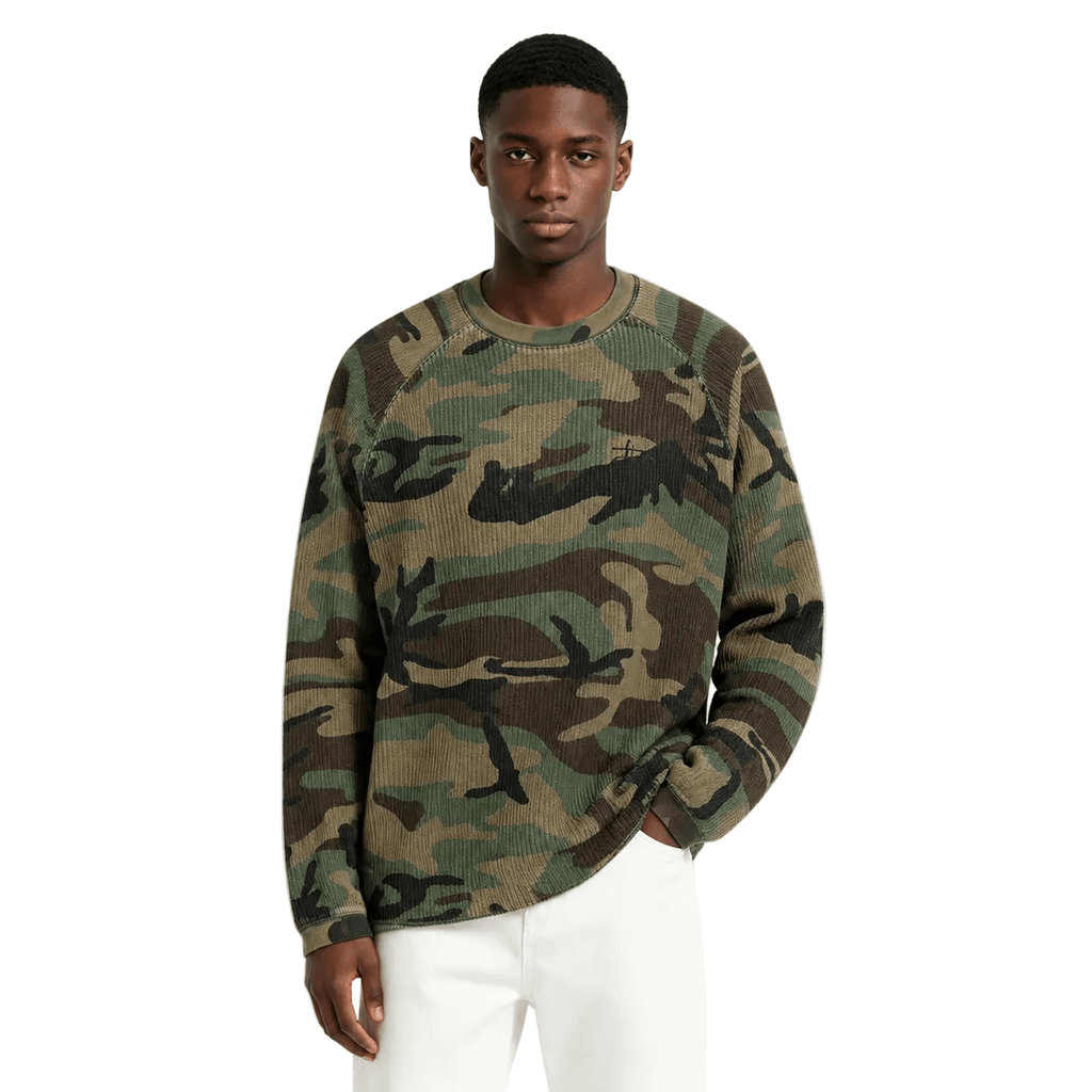 Stussy Basic Thermal Woodland Camo
