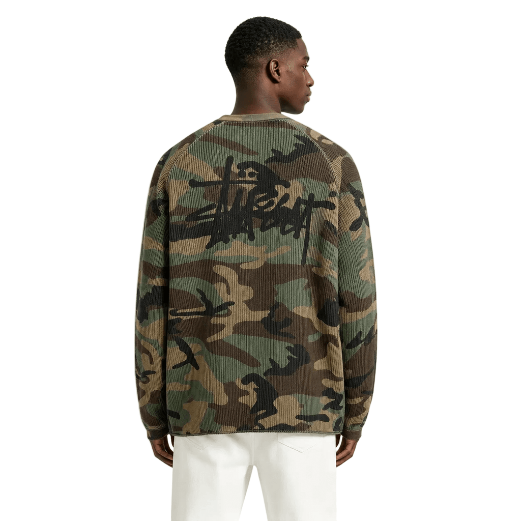 Stussy Basic Thermal Woodland Camo