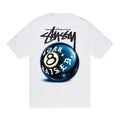 Stussy Born X Raised 8 Ball Tee White