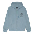 Stussy Cali Grown Zip Hoodie Slate