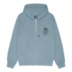 Stussy Cali Grown Zip Hoodie Slate