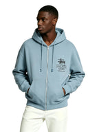 Stussy Cali Grown Zip Hoodie Slate