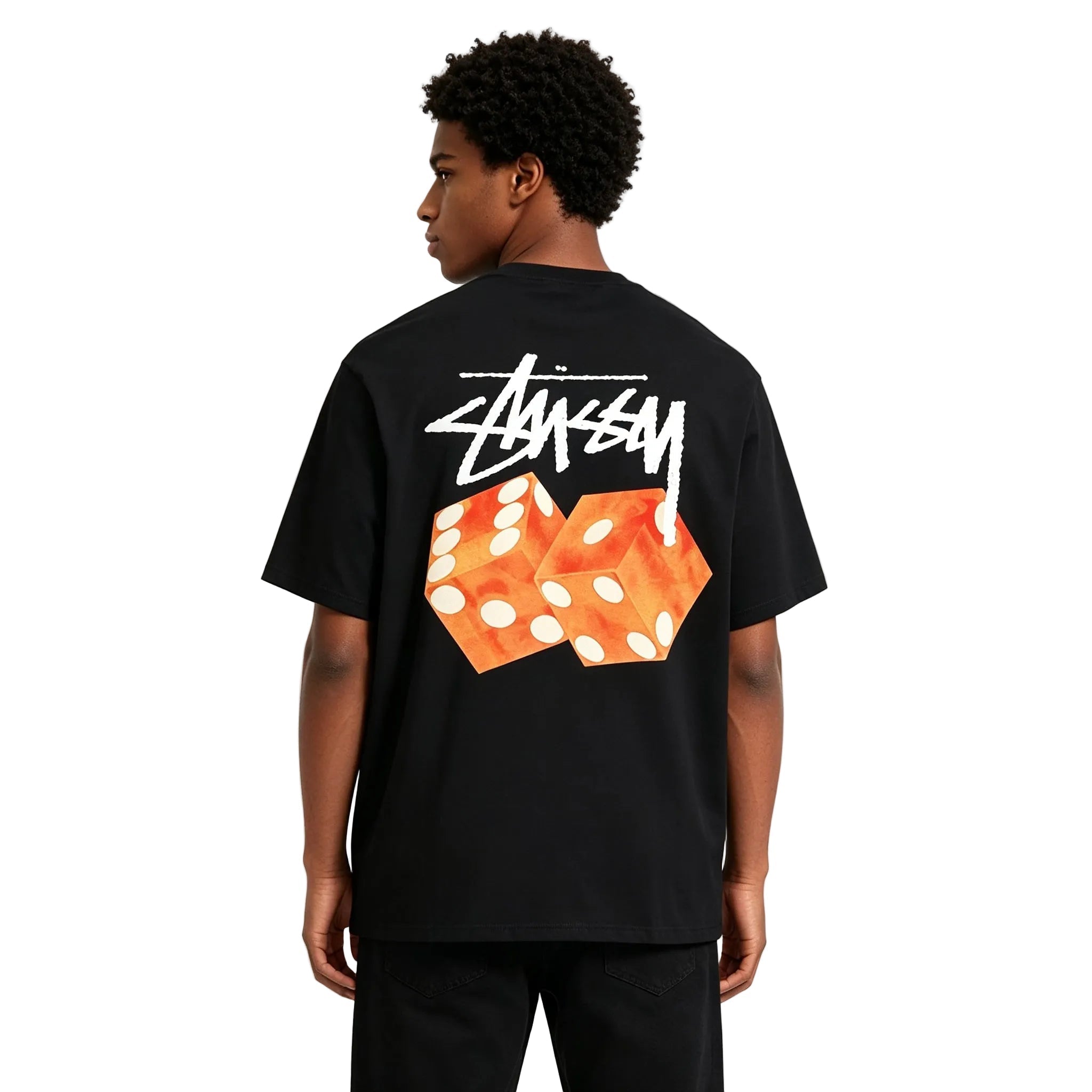 Stussy Diced Out Tee Black