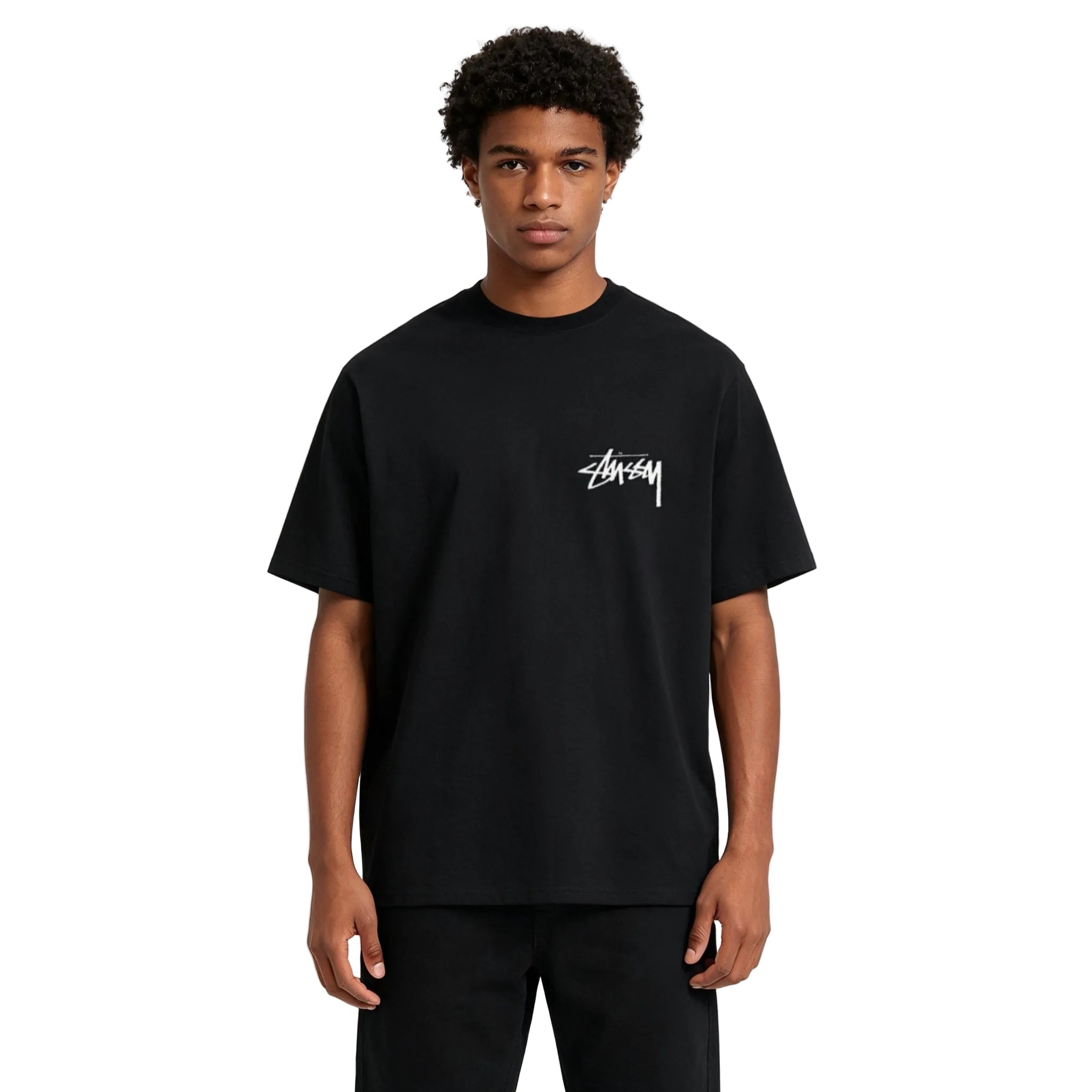 Stussy Diced Out Tee Black