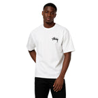 Stussy Fuzzy Dice Tee White