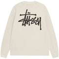 Stussy Raglan Thermal Long-Sleeve Crew Bone