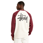 Stussy Thermal 2 Tone Raglan Shirt White