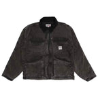 Stussy Washed Canvas Shop Jacket  Black