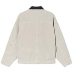 Stussy Washed Canvas Shop Jacket Bone