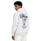 Stussy World Tour Hoodie Ash Heather