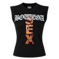 Bottega Desires Women's Madonna Sleeveless T-Shirt Black