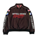 Bottega Desires Race Tracksuit Jacket Brown