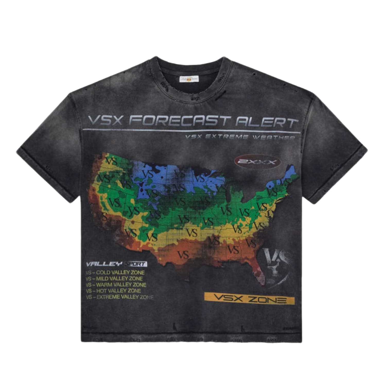 Vale Forever Weatherman T-Shirt Black