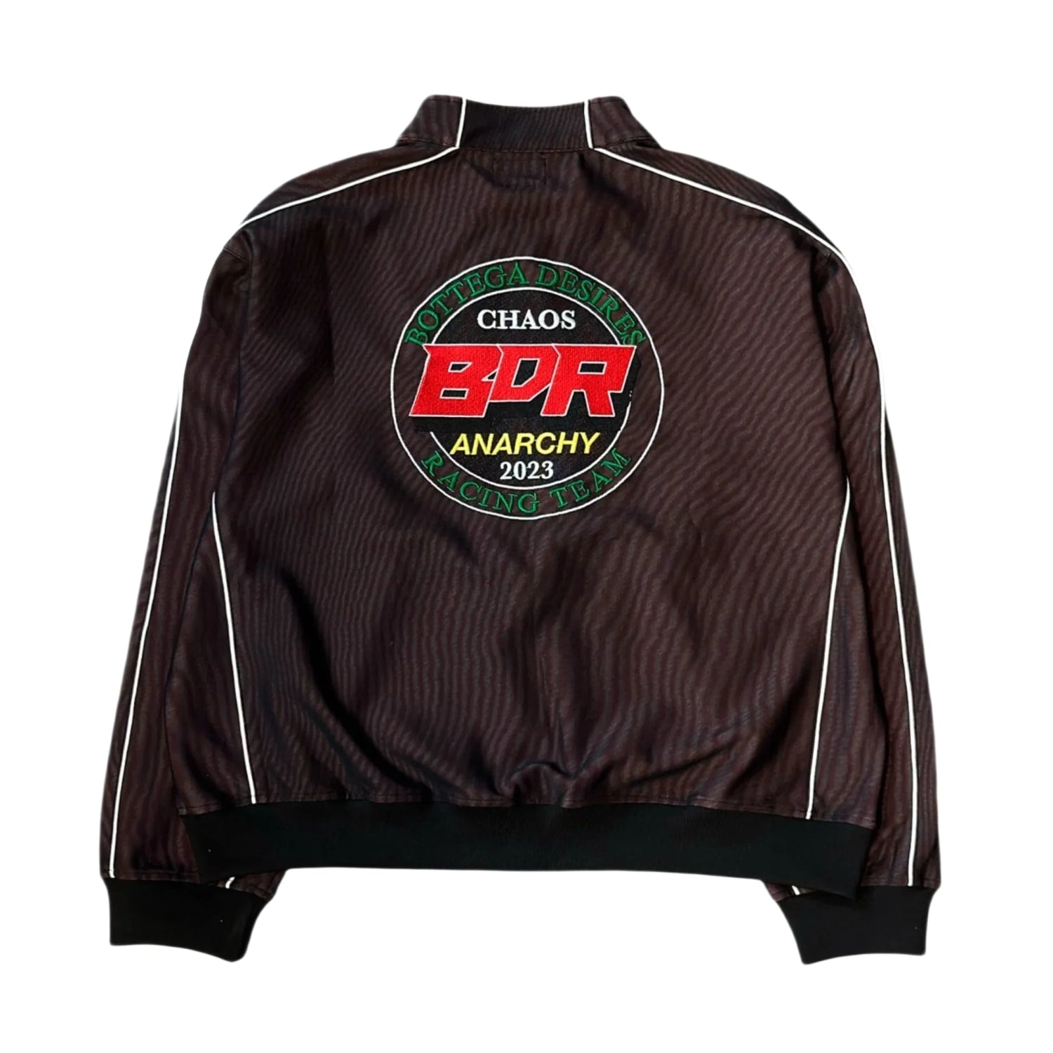 Bottega Desires Race Tracksuit Jacket Brown