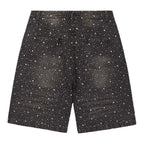 Vale Forever Rainstorm Mid Jorts Black